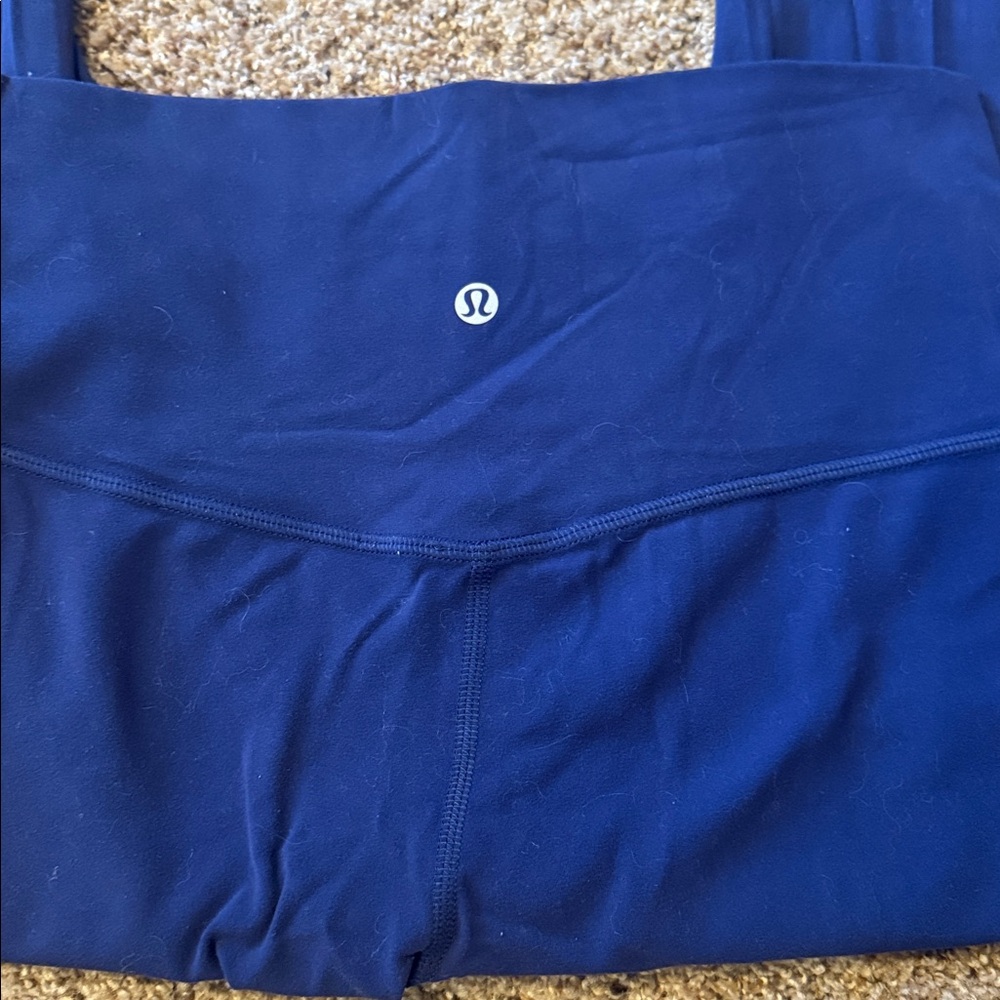 Lululemon Align High-Rise Pant 25" *Graphic Blue size 8 - Picture 5 of 6